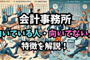 【税理士が解説】会計事務所に向いている人・向いていない人の特徴